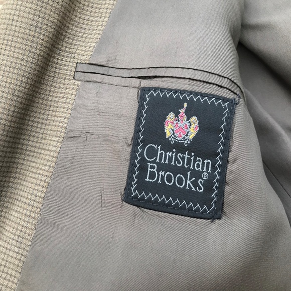 Christian Brooks Men Blazer Sport Coat Jacket 40R - Picture 6 of 8
